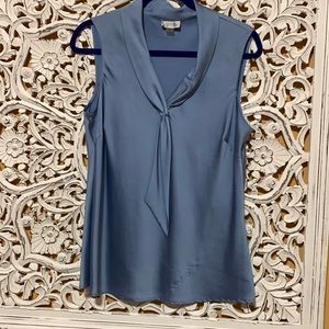 Tie neck blouse